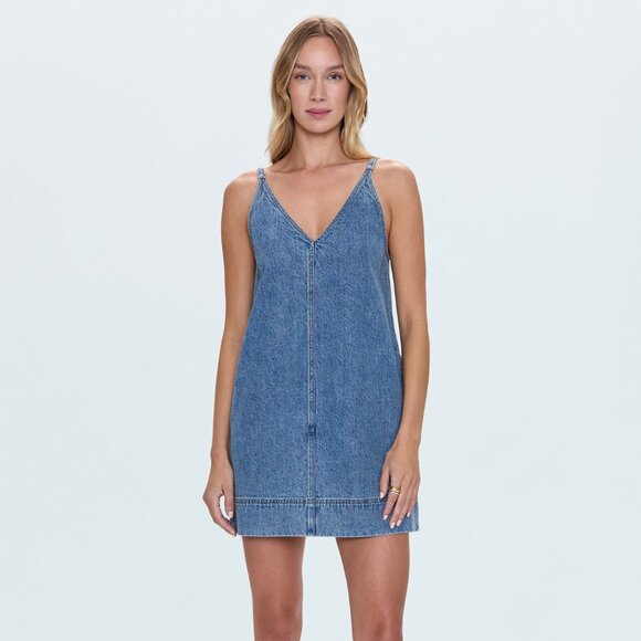 Pistola Denim Dresses & Skirts - Pistola Denim Tavi Dress with Spaghetti Straps NWT